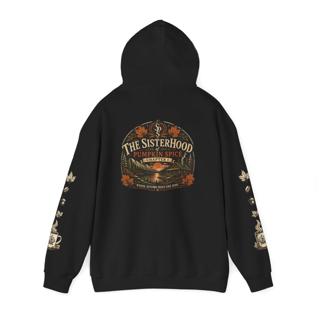 Pumpkin Spice Sisterhood Hoodie — Cozy Fall Pumpkin Spice Sweatshirt