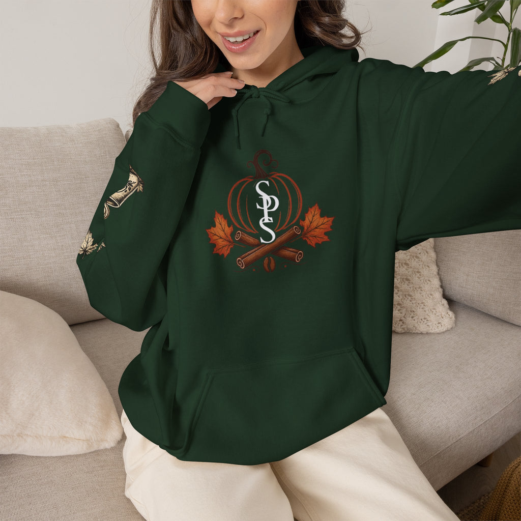 Pumpkin Spice Sisterhood Hoodie — Cozy Fall Pumpkin Spice Sweatshirt
