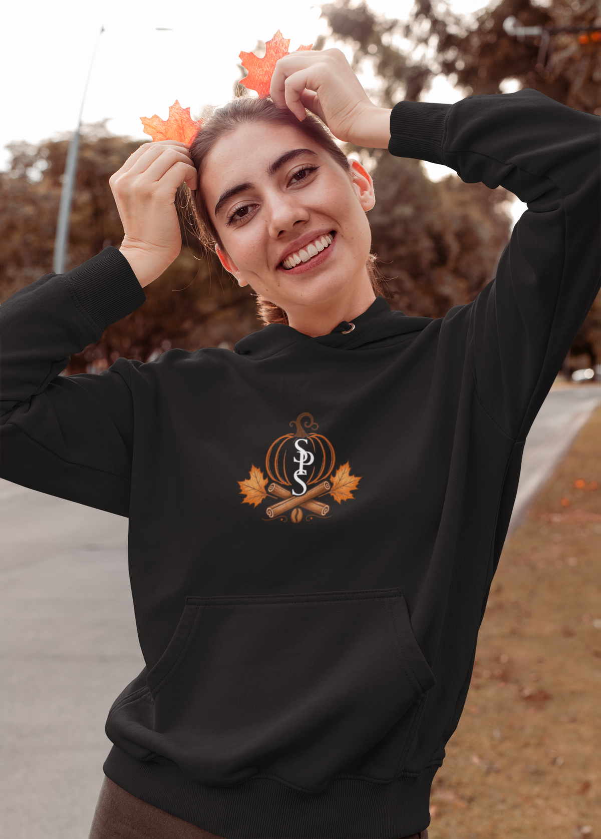 Pumpkin Spice Sisterhood Hoodie — Cozy Fall Pumpkin Spice Sweatshirt